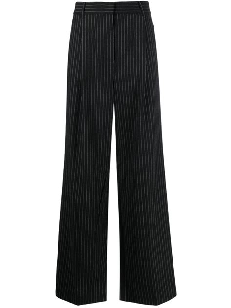 michael kors pinstripe pants